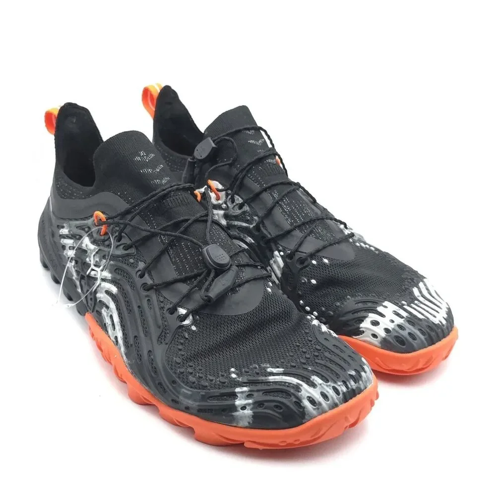 VIVOBAREFOOT Barefoot Trail Shoes Michelin Sole Black Orange Women EUR 40 209460